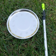 Stainless steel fishing casting tray factory wholesale simple casting tray bait tray fishing gear accessories casting tray