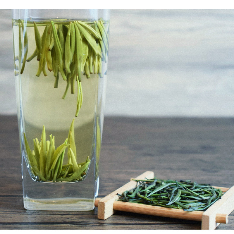 竹緑葉鳥舌新茶2025特級緑茶四川峨眉山明前単芽バルク卸売龍芽翠芽|undefined