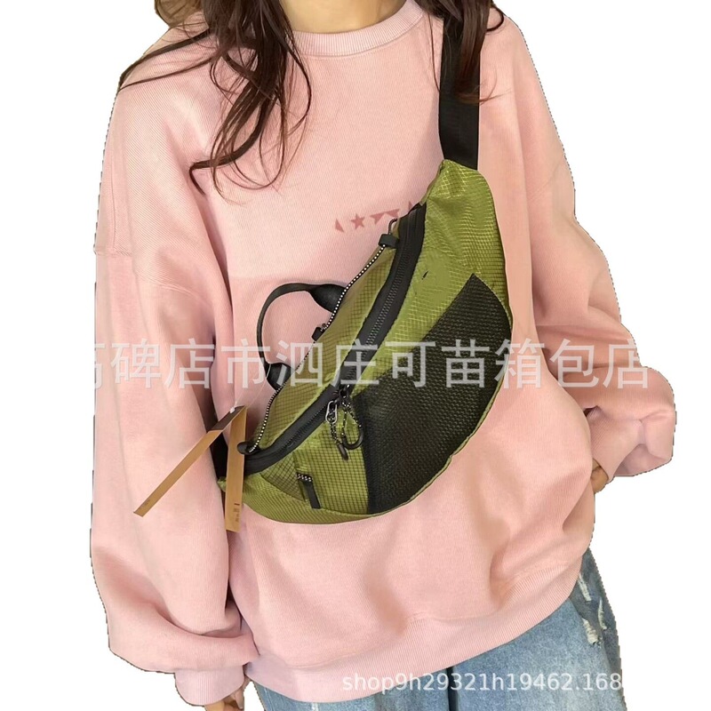 Mobile Phone Waist Bag, Simple Trendy Brand Men's Chest Bag, Japanese Style Lightweight One-Shoulder Small Backpack, Women's Casual Sports Crossbody Bag Mobile Phone Waist Bag, Simple Trendy Brand Men's Chest Bag, Japanese Style Lightweight One-Shoulder Small Backpack, Women's Casual Sports Crossbody Bag