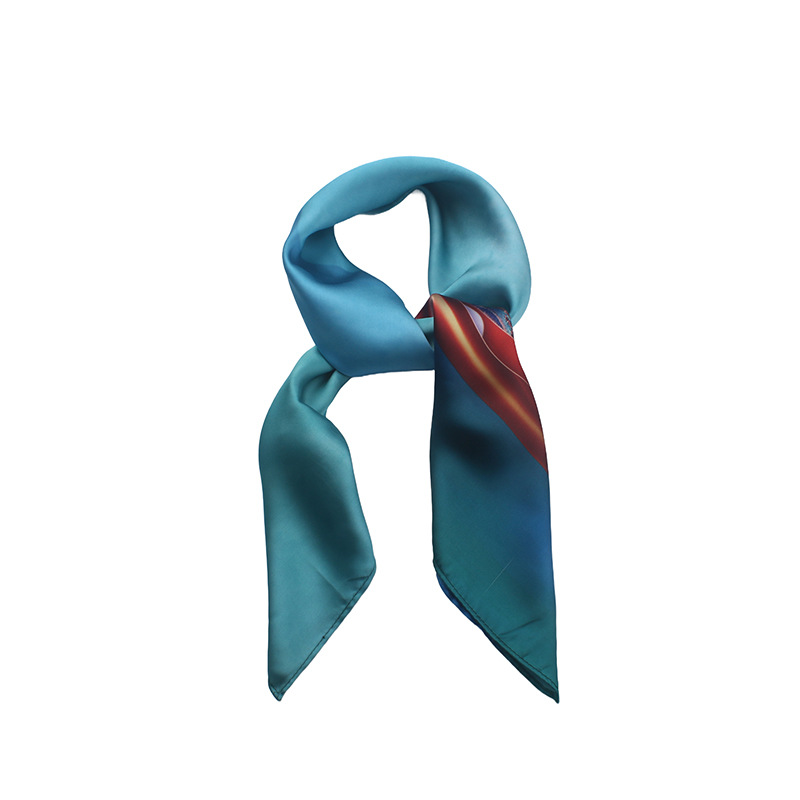 Silk scarf, tie, professional set, Birthday gift, custom-made 4