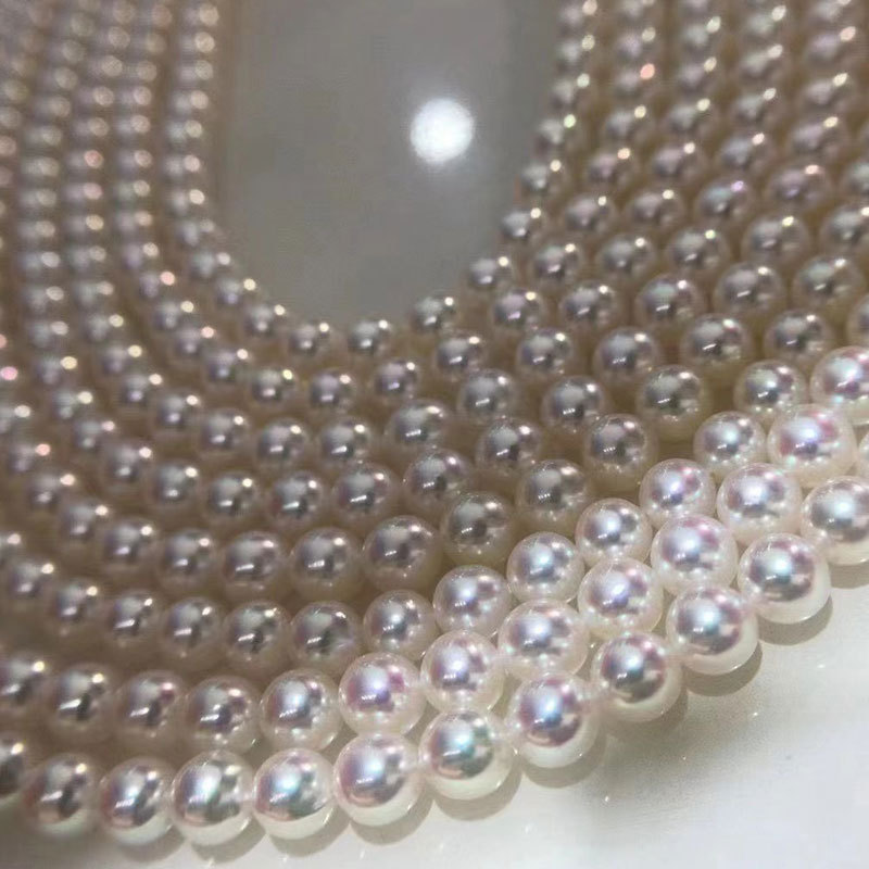 Colar choker de pérolas de luxo com fecho magnético_voghion.com