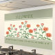 GD Flowers Series Anti-oil Stickers Self-adhesive Stove Flame Retardant High Temperature Resistant Tile Wall Stickers Kitchen Wall Stickers