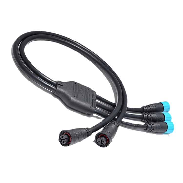 利路通LLT-M16/M19/M25Y型一出三分线盒防水连接器电子照明接线盒