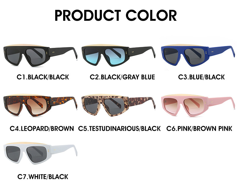 Triangle Frame Sunglasses For Men And Women Versatile Style_voghion.com