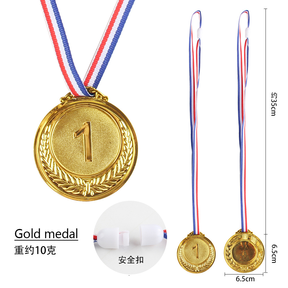 Trofeo medalla olivo Super Bowl Copa del Mundo fútbol trigo oreja medalla de oro campeón Copa plástico deportes Juegos Accesorios de recompensa