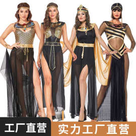 埃及艳后服装万圣节服装民族服装cosplay法老古罗马公主服成人女