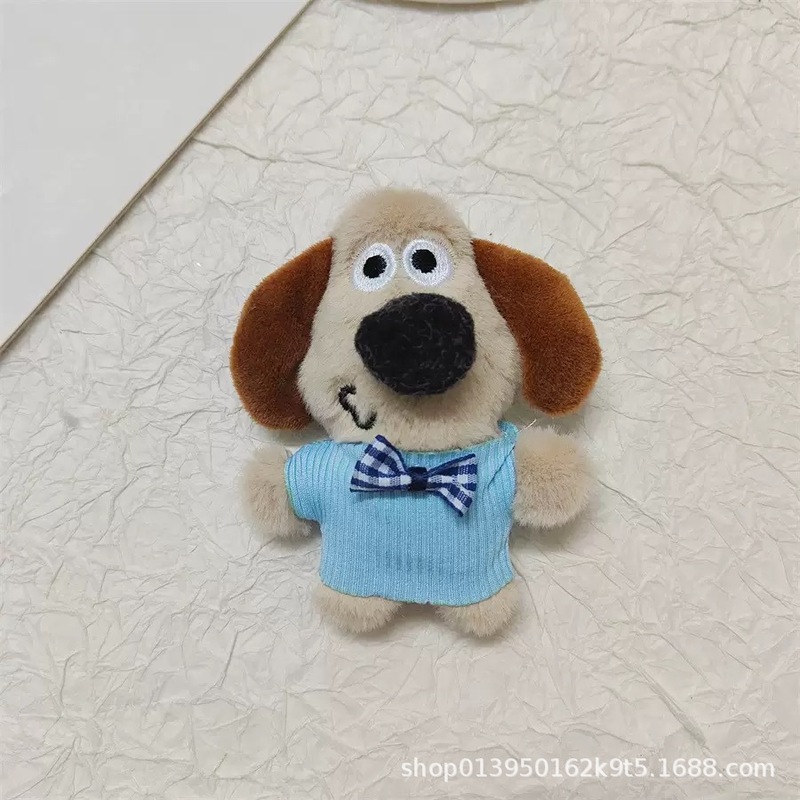 新しい犬漫画ぬいぐるみかわいいキーホルダーペンダントバッグ子供のペンダントキーホルダーアクセサリー DIY|undefined