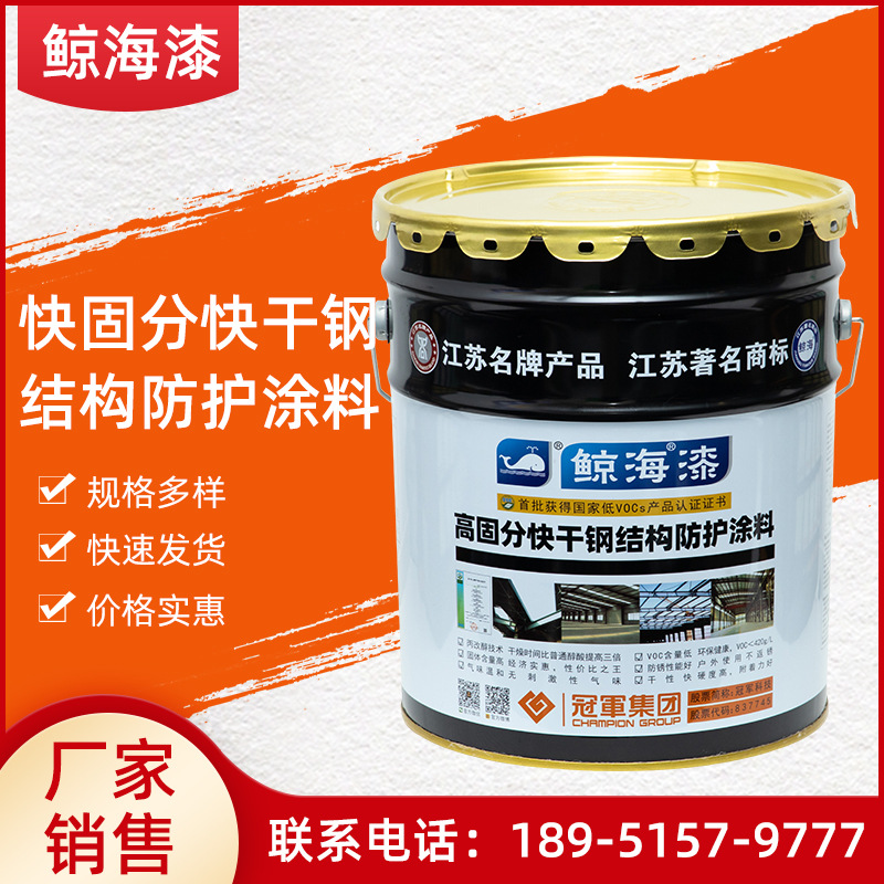 高固分快干钢结构防护涂料 20KG
