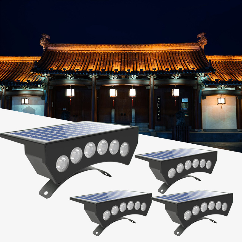 Travel retro lights solar-powered for gazebo