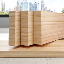 实木一字板木板隔板墙上置物架墙壁书架挂墙松木板材桌面板子