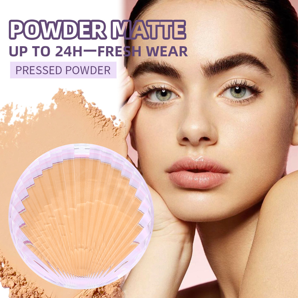 USHAS polvo spot transfronterizo de control de aceite, protector facial, polvo de cáscara fluorescente, UFC003A