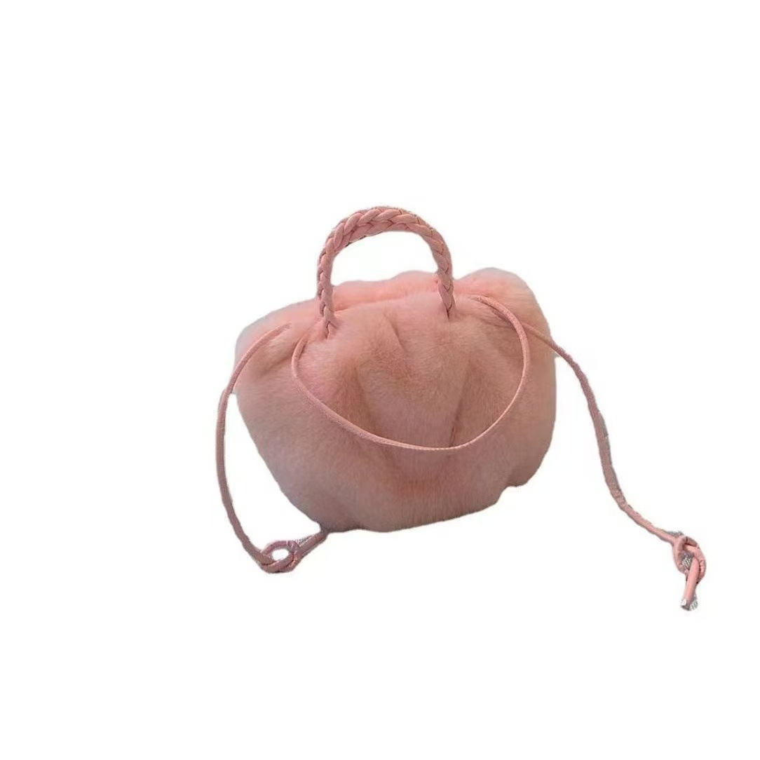 Nube bolsas de mano plegadas de gran capacidad de transporte de tracción mochila de moda de otoño y invierno nueva bolsa de mujer de verano ligera
