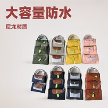 法国龙镶包尼龙包饺子包旅行包单肩手提托特包大容量折叠包斜挎