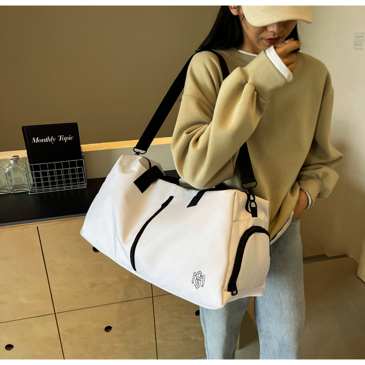 Bolsa de ocio al aire libre, bolsa de ejercicios, bolsa de viaje portátil de hombro, bolsa de viaje de negocios, bolsa de viaje de gran capacidad, comercio exterior