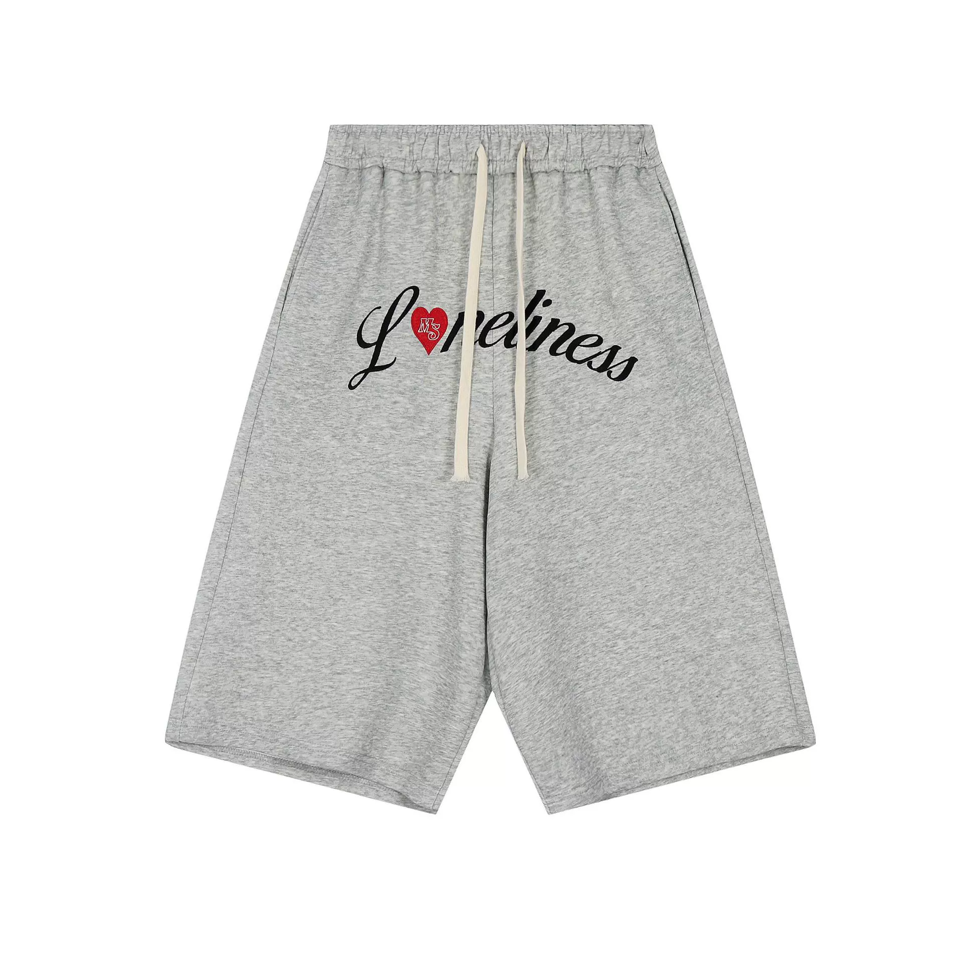 Broken Mirror Summer retro shorts, oversize
