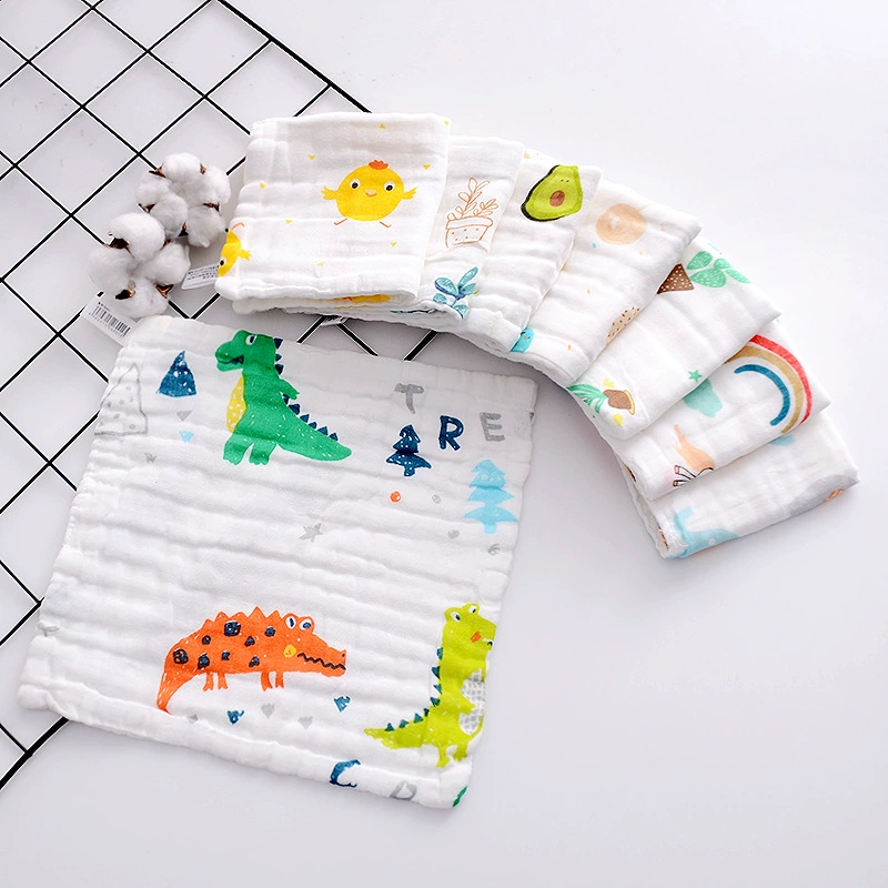 Children's eating bib, gauze towel, baby hygiene product for new born for face washing, handkerchief