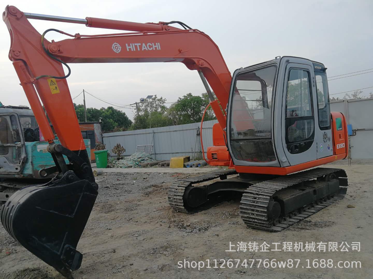 6吨挖掘机日立EX60九成新挖机履带式钩机
