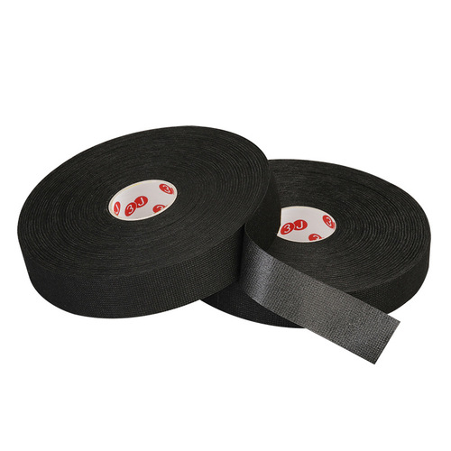 3J automotive wiring harness tape high temperature resistant engine compartment wrapped velvet tape super sticky noise reduction insulating black tape