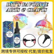 EELHOE高透明UV树脂滴胶DIY美甲耳蜗紫外线无影胶快干滴胶胶水