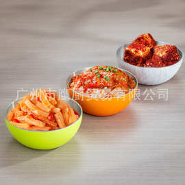 火锅店调料碗自助餐餐具麻辣烫小料泡菜碗水果沙拉碗不锈钢蘸酱碗