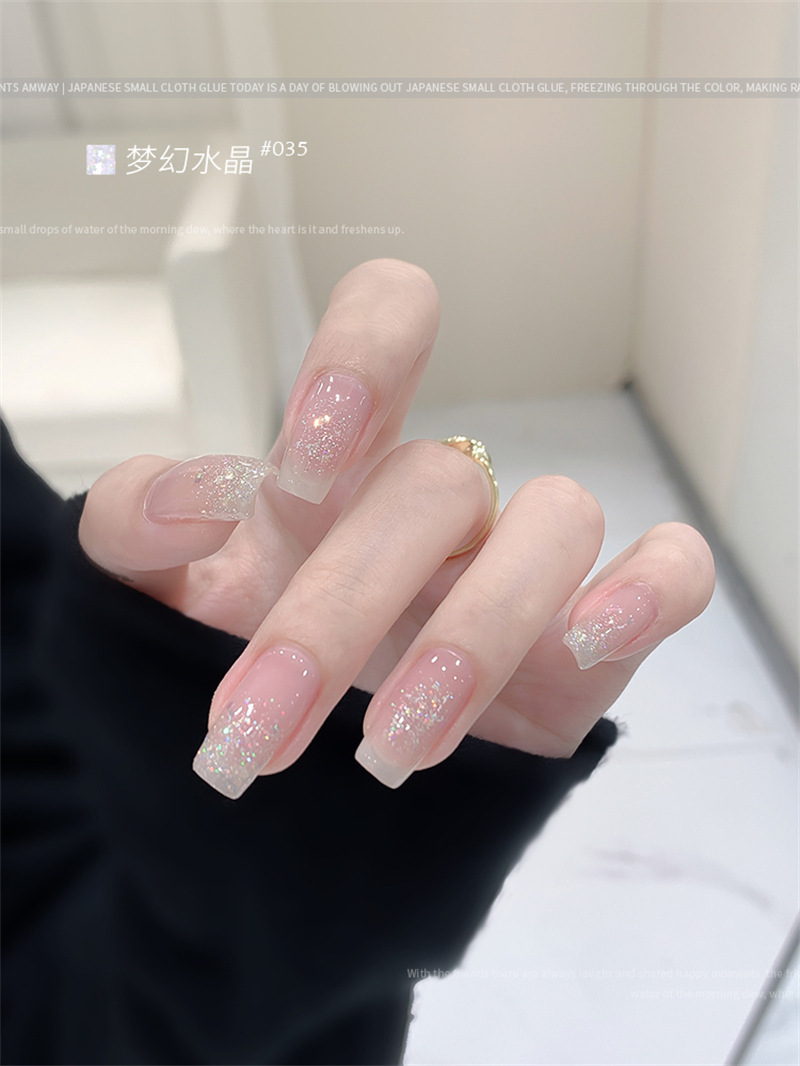 KaSi fototerapia Esmalte de uñas pegamento 2023 nueva primavera y el verano popular blanco lechoso nude rojo cereza salón especial