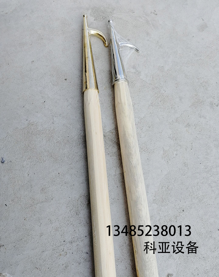 手持工具景区船用艇镐船钩救生艇拖钩铜艇钩水上艇篙船用铜抓钩