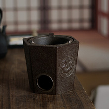 家用围炉煮茶铸铁碳炉复古功夫茶具烧水煮水茶炉煮茶风炉炭炉炭炉