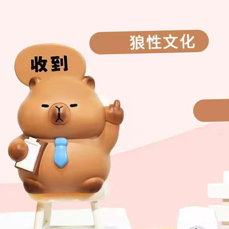 油で膨らむ変顔人形、流砂飾り、樹脂製、抖音新作、ペア合わせ、車載装飾、卸売|undefined