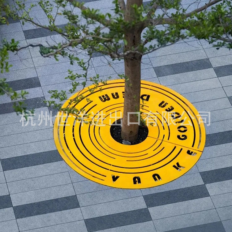 不锈钢树篦子 考顿钢树篦子 树池板 树池护板