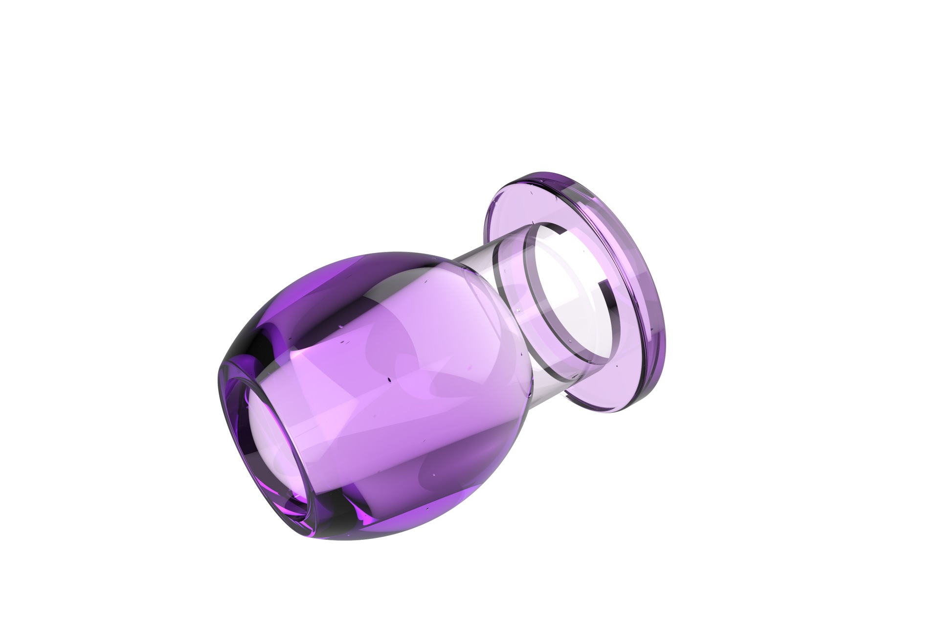 中空大中小号透明色肛塞