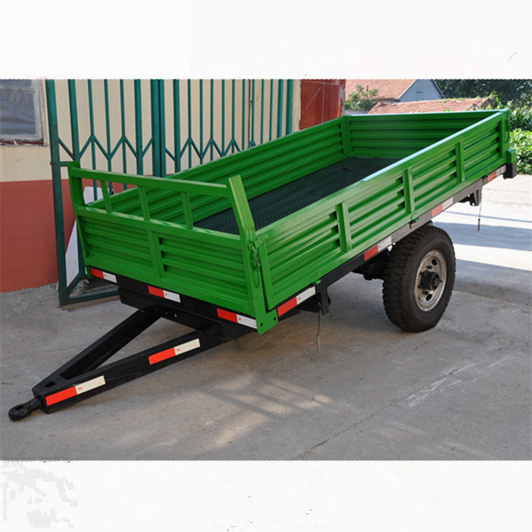 4吨农用自卸拖车 拖拉机拖斗车 翻斗自卸拖车 田间运输拖车