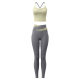 Juyitang Naked Breathable Sports Underwear Women's High Elastic Integrated Bra Sports Fitness Yoga Vest
