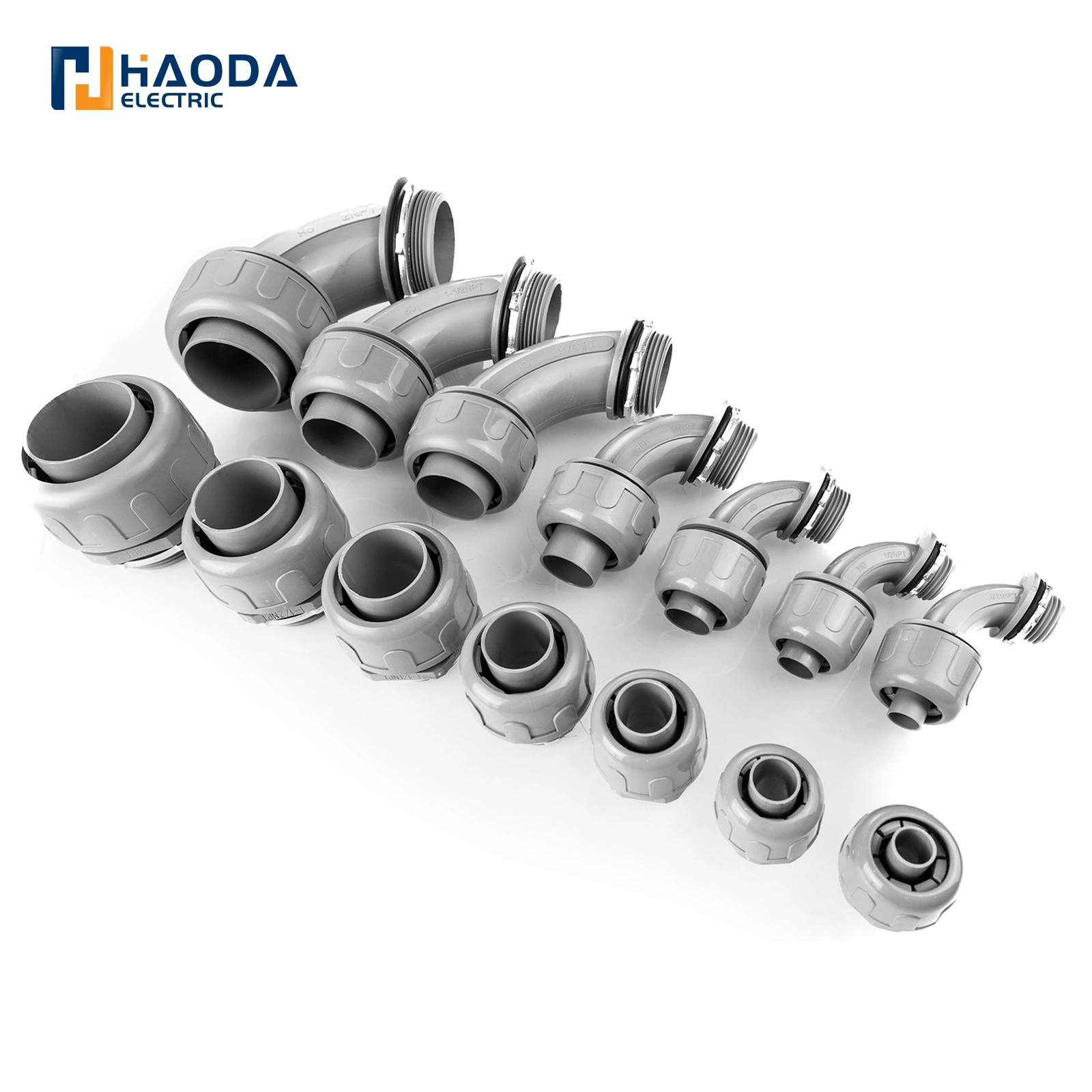 Non-metallic liquid tight consortuit connector