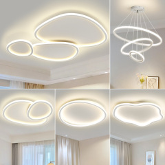 Modern Minimalist Atmospheric Ceiling Lamp Creative Personalized Art Lamp Decor for Whole House 2023 New Bed Room Lighting