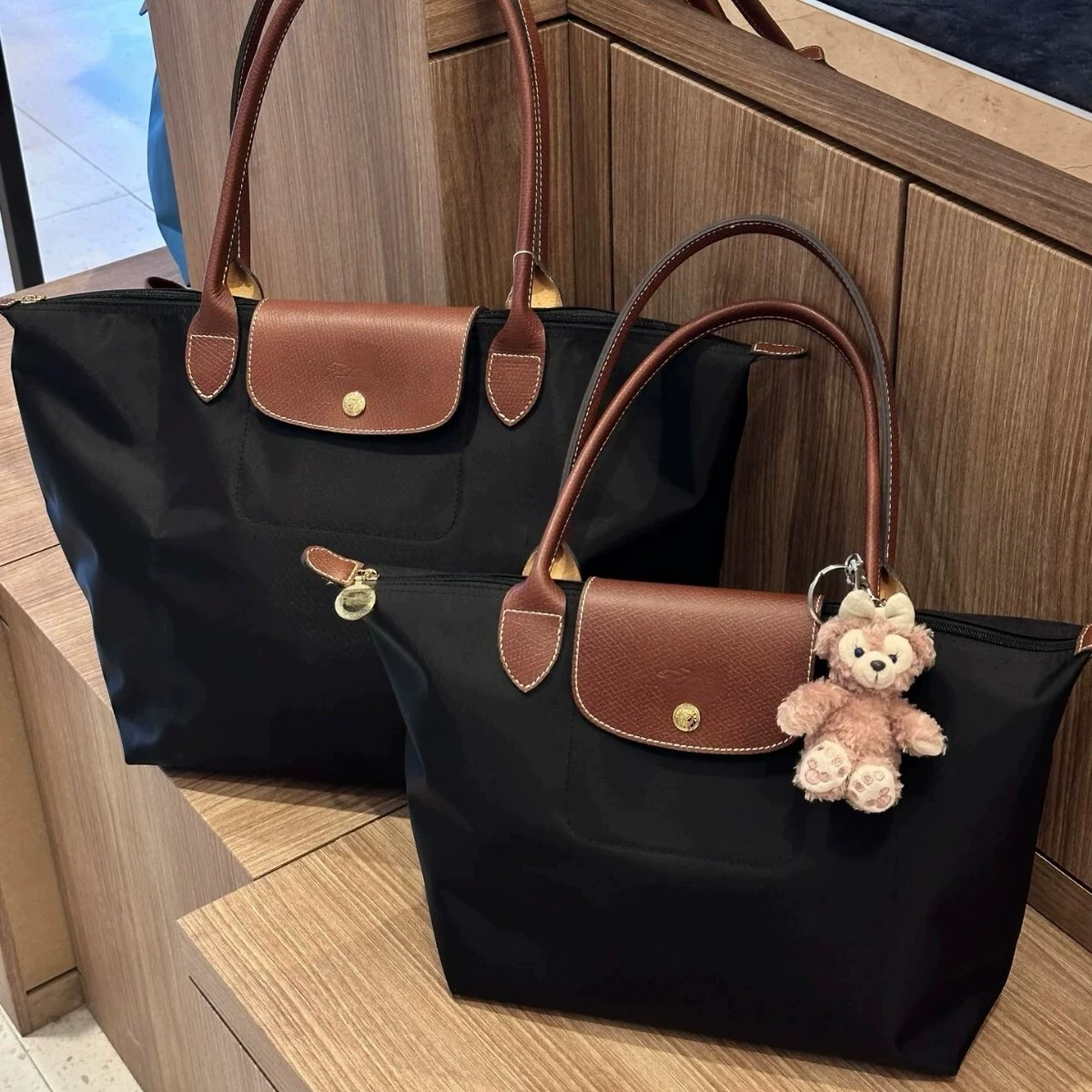 Французская сумка Longchamp, нейлоновая сумка-пельмень на 70-летие, сумка через плечо, сумка-тоут, женская сумка для путешествий, сумка подмышками