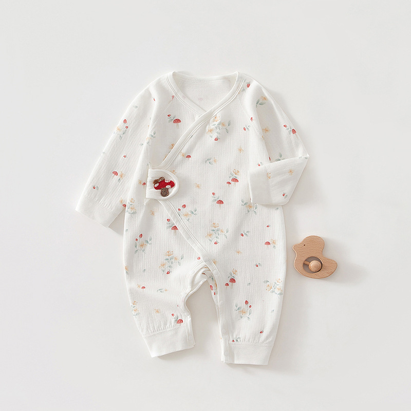 Uniforme de algodón recién nacido, ropa de otoño para bebés, ropa de monje, ropa de bebé, ropa de mariposa para bebés image 7