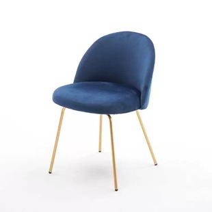 Nordic Light Luxury Dining Chair Modern Simple Internet Celebrity Cafe Book Chair Home Restaurant Backrest Makeup Chair