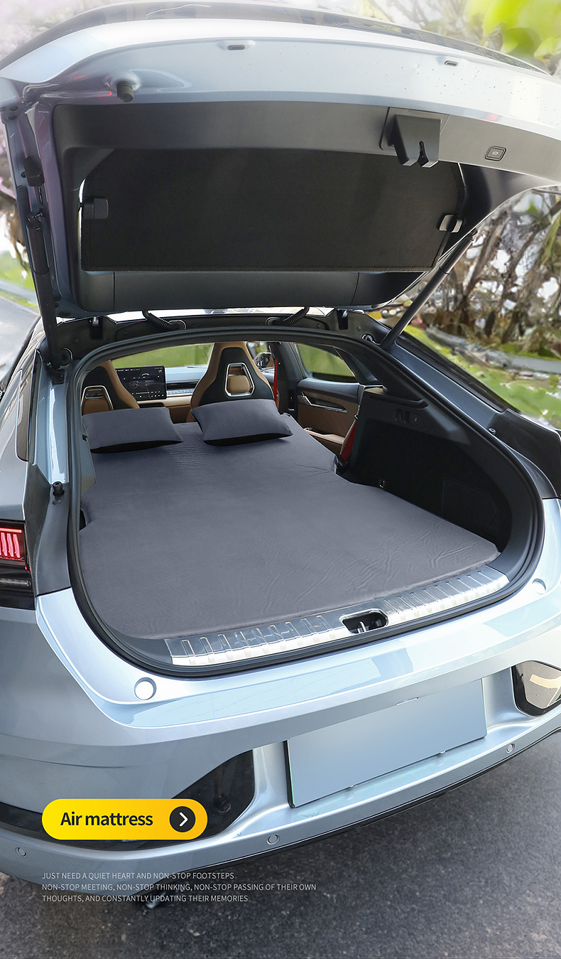 Zeekr 001 Dedicated Car Automatic Inflatable Mattress, Car Suv Trunk Sleeping Pad, Travel Bed, Camping Essential
