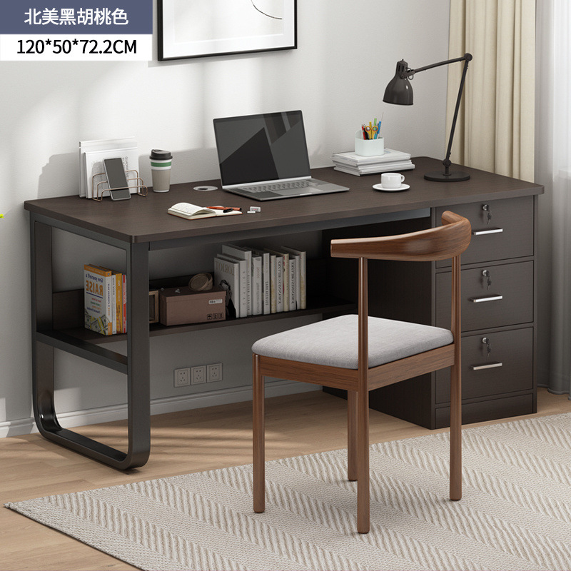 Mesa de oficina simple mesa de oficina moderna combinación de mesa de personal simple mesa de computadora doméstica