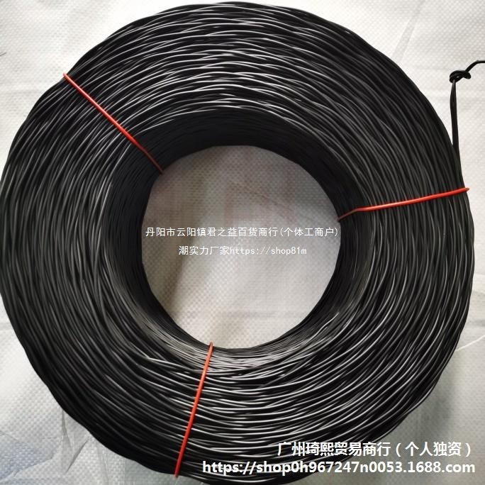 707被复线铜包钢双股线芯绞对电话线广播喇叭炮线500米一卷包邮