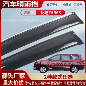 Suitable for Bissell T5M3, acrylic car rain visors, rain guards, exterior modification, wholesale