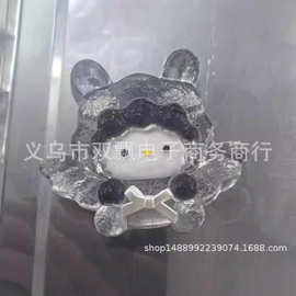 小红书粘袋子透明天使小羊捏捏直播盲袋烂泥感天使羊解压发泄玩具