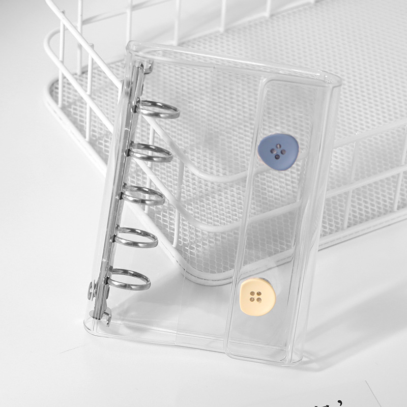 투명도가 높은 M5 더블 버클 바인더 - Azure