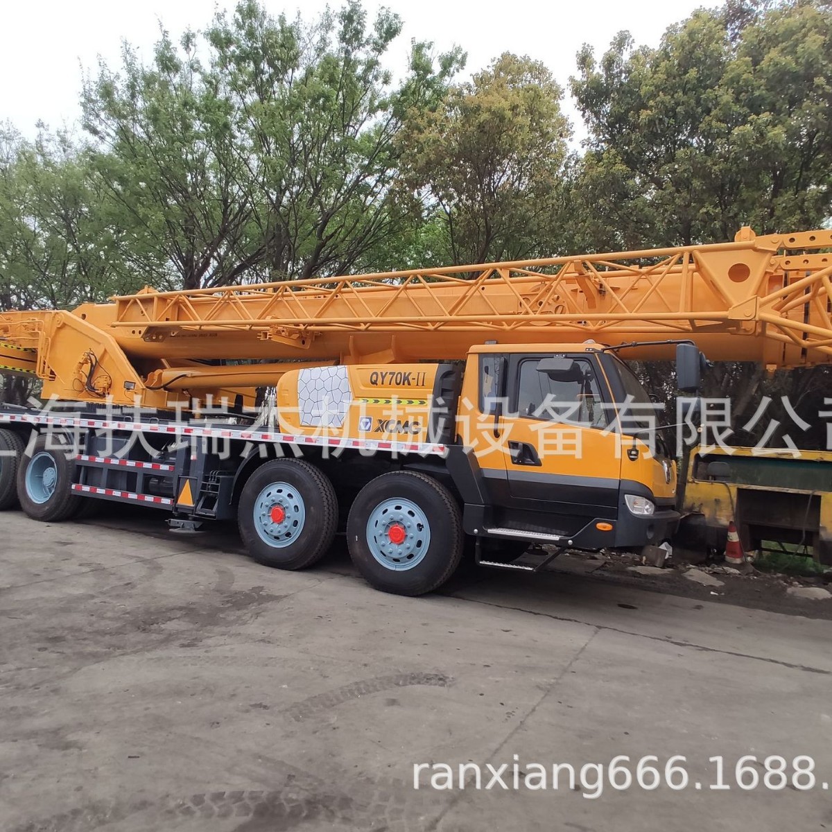 二手徐工70吨汽车吊  xcmg QY70-11吊车