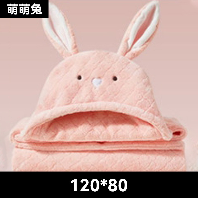 분홍색 귀여운 토끼