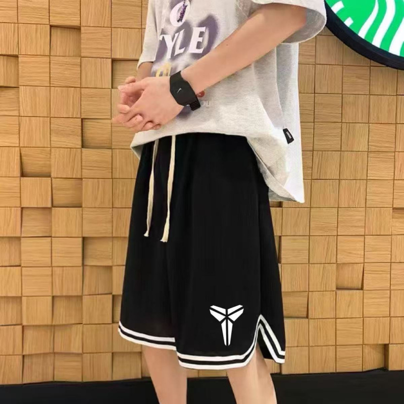 Basketball American-Style Loose Shorts Five-Point Pants Kobe Irving Ice Silk 2025 Mid-Length Pants for Men and Women Sports Training Pants