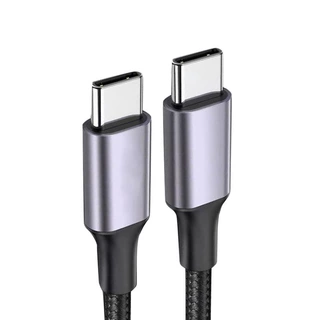 60W100W快充手机数据线 铝合金编织一体成型耐用 厂家直供