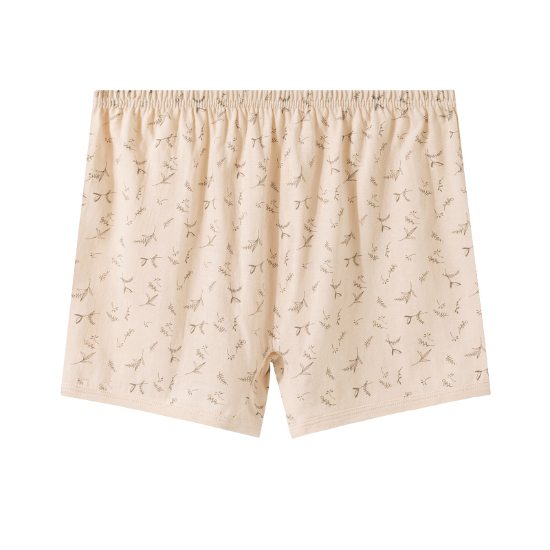 Ropa interior de mujer para mamá, calzoncillos de algodón, calzoncillos de boxer transpirables, sueltos y extra grandes para personas de mediana edad y ancianos