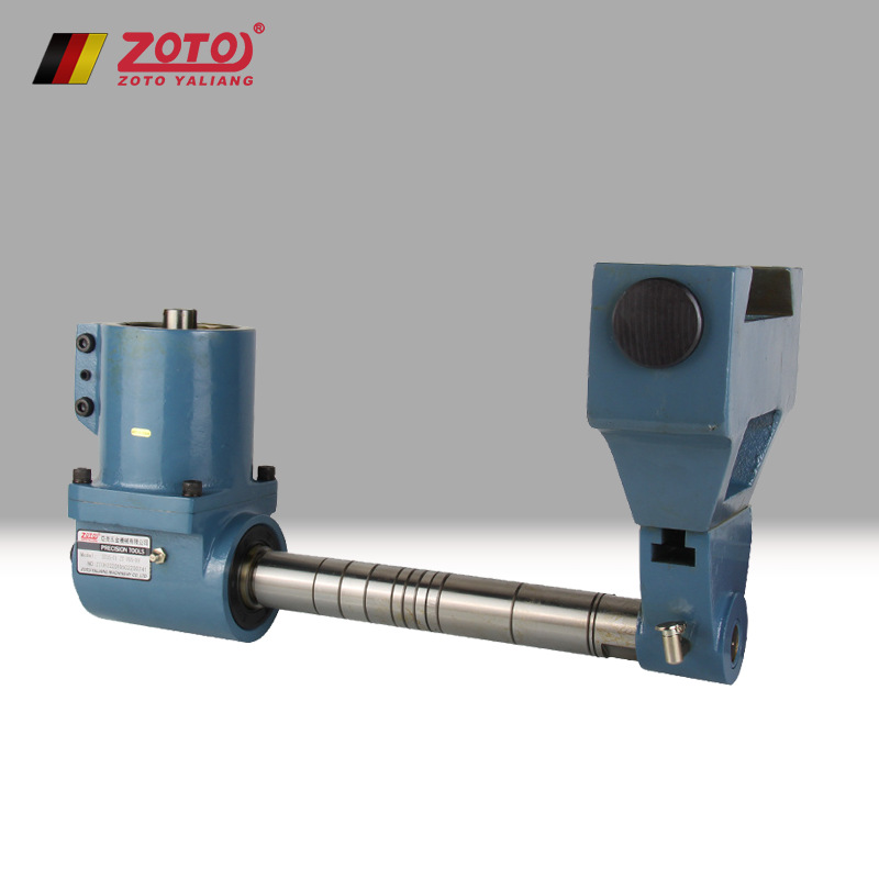 zoto台湾普通炮塔铣床R8立卧两用横铣头侧铣装置90度角度头带架