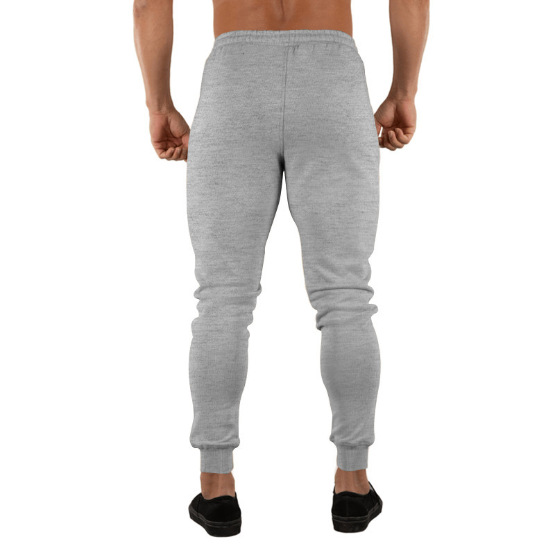 Versatile Men's Slim Fit Casual Pants With Tether Detail_voghion.com